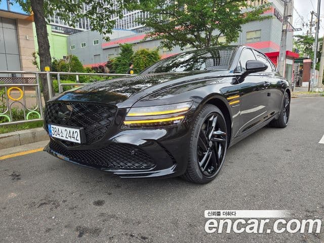 Genesis G80 (RG3) чёрный, 2026 3