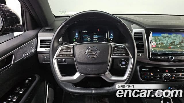 KG모빌리티(SsangYong) All New Rexton The / новый чёрный, 2021 13