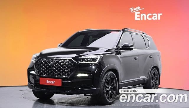 KG모빌리티(SsangYong) All New Rexton The / новый чёрный, 2021 1