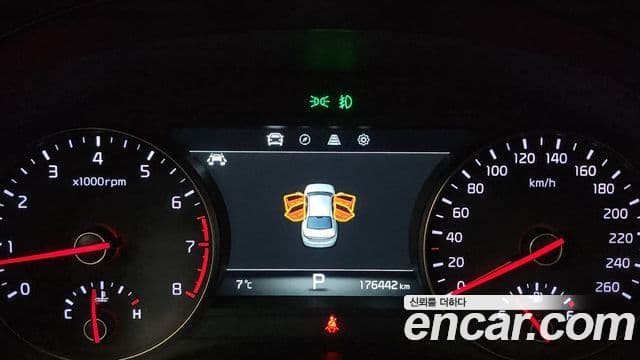 Kia All New K7 3.0 LPI Prestige (арендный автомобиль), 2017 13