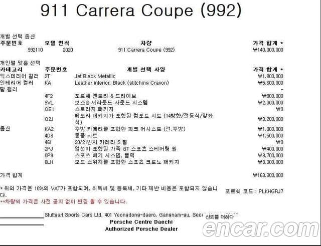 Porsche 911 (992) Carrera, 2020 7