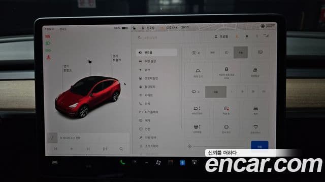 Tesla модель Y Long Range, 2021 14