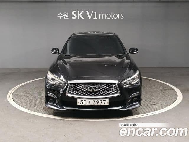 Infiniti Q50 3.5 синий Sport Sensory, 2018 1