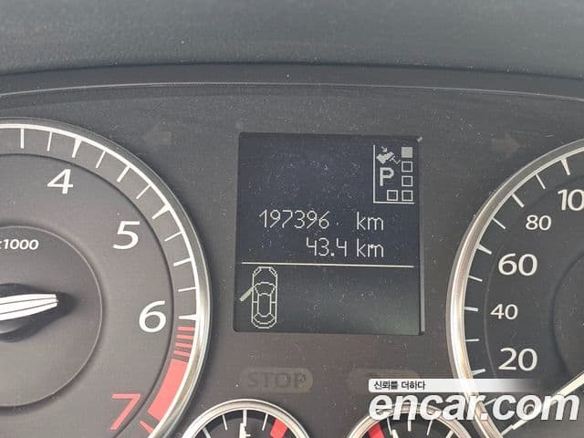 Renault Korea(Samsung) 뉴SM5(новый кузов / новое поколение) LPLI такси-аренда люксовая версия, 2012 10