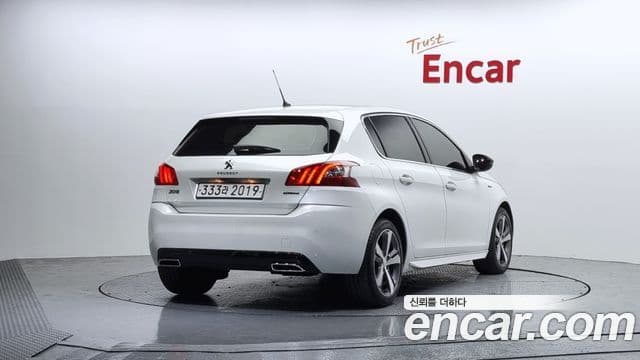 Peugeot 308 2세대 1.6 BlueHDi GT Line, 2018 2