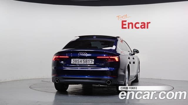 Audi A5 (F5) 45 TFSI Quattro Premium Sportback, 2019 4