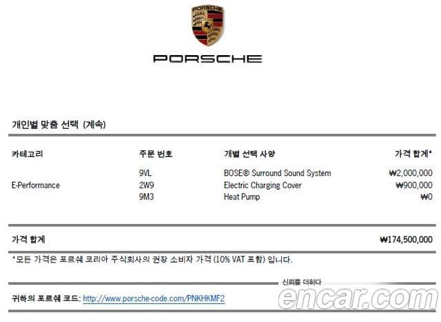 Porsche 타이칸 базовый, 2022 13