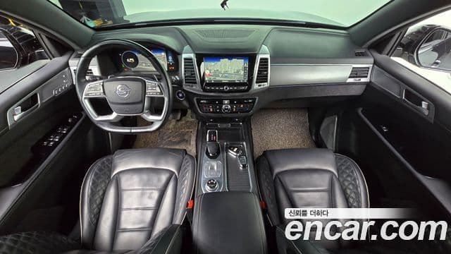 KG모빌리티(SsangYong) All New Rexton The / новый чёрный, 2021 7