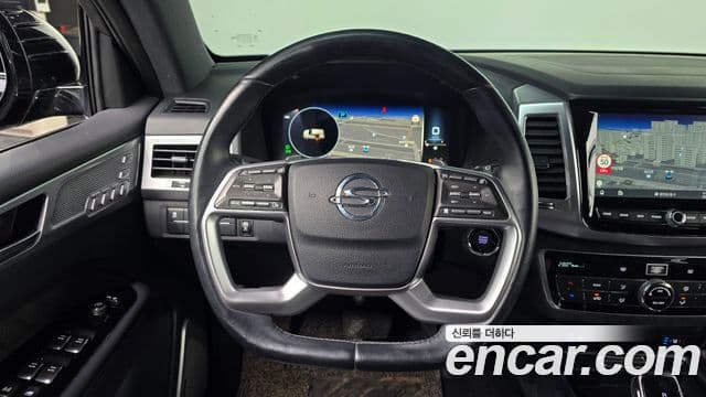 KG모빌리티(SsangYong) All New Rexton The / новый чёрный, 2021 12