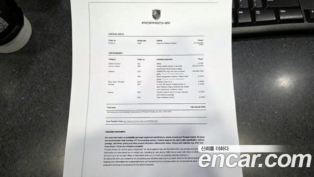 Porsche Cayenne (PO536) 3.0 Platinum Edition, 2022 20