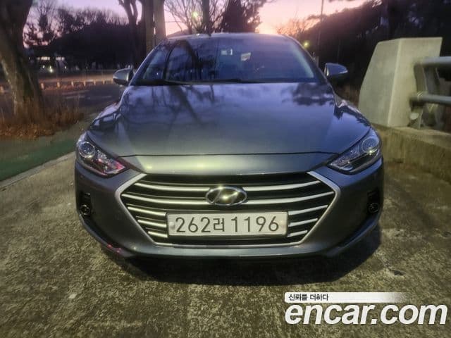 Hyundai Avante AD 1.6 LPI Smart(арендный автомобиль), 2017 3