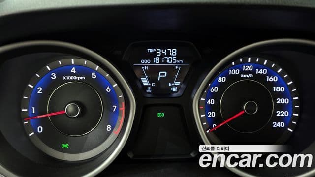 Hyundai Avante MD Luxury, 2012 8