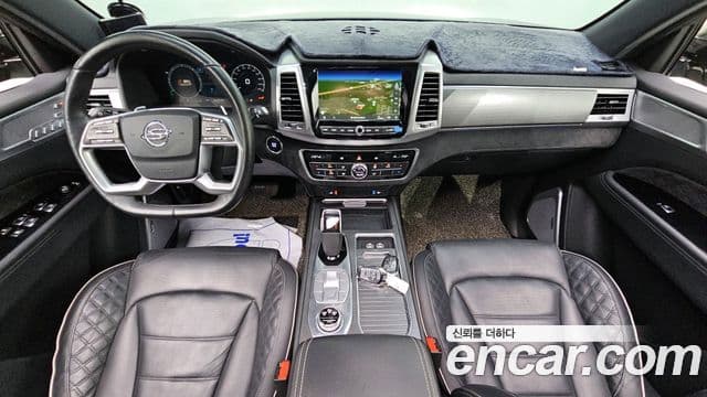 KG모빌리티(SsangYong) All New Rexton The / новый чёрный, 2021 7