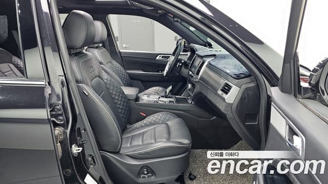KG모빌리티(SsangYong) All New Rexton The / новый чёрный, 2021 12