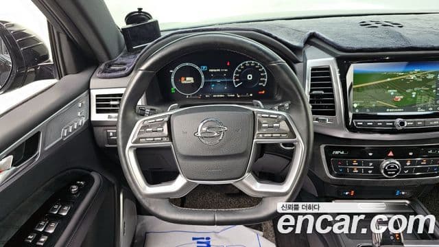 KG모빌리티(SsangYong) All New Rexton The / новый чёрный, 2021 14