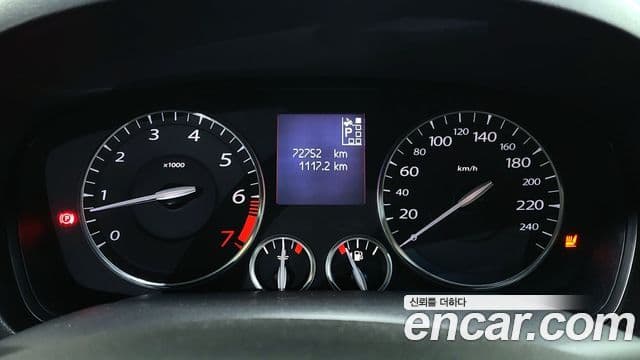 Renault Korea(Samsung) 뉴SM5(новый кузов / новое поколение) LE, 2012 8