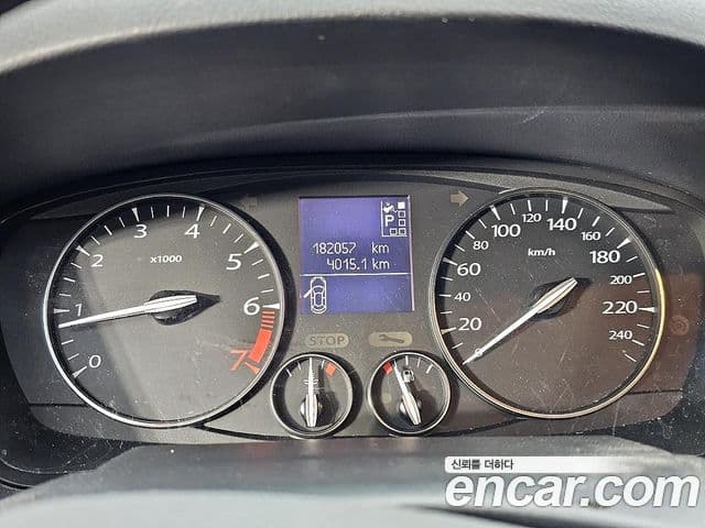 Renault Korea(Samsung) 뉴SM5(новый кузов / новое поколение) LPLI SE, 2012 7