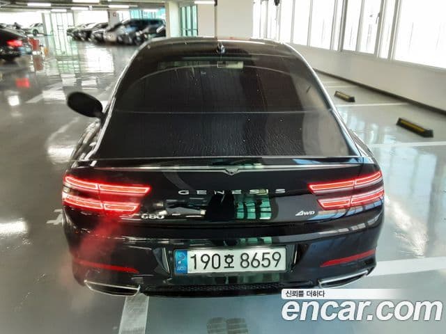 Genesis G80 (RG3) чёрный, 2023 4