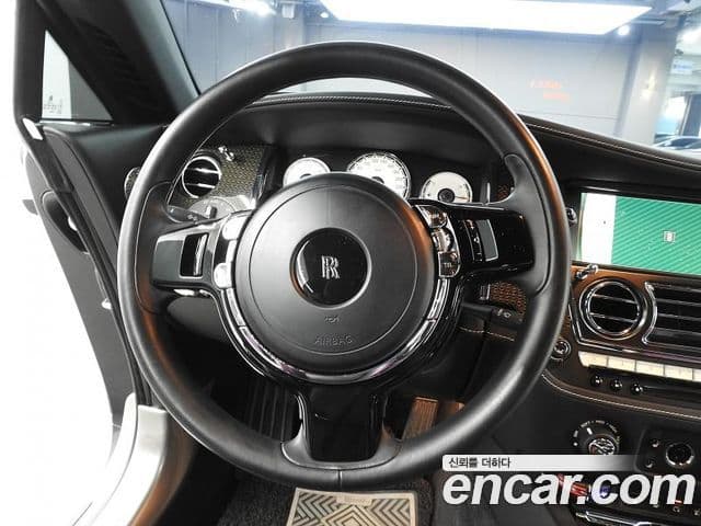 Rolls-Royce 레이스 6.6 чёрный эмблема, badge, 2017 12