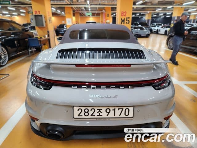 Porsche 911 (992) турбо S кабриолет, 2022 4