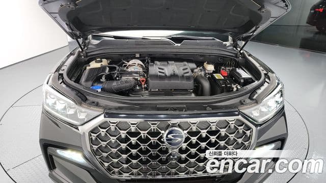 KG모빌리티(SsangYong) All New Rexton The / новый чёрный, 2021 6