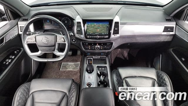 KG모빌리티(SsangYong) All New Rexton The / новый чёрный, 2021 7