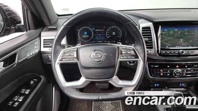 KG모빌리티(SsangYong) All New Rexton The / новый чёрный, 2021 13