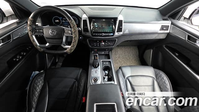 KG모빌리티(SsangYong) All New Rexton The / новый чёрный, 2022 7