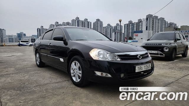 Renault Korea(Samsung) SM5 New 임프레션 LPLI SE чёрный, 2010 3