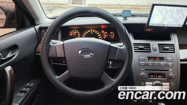 Renault Korea(Samsung) SM5 New 임프레션 LPLI SE чёрный, 2010 11