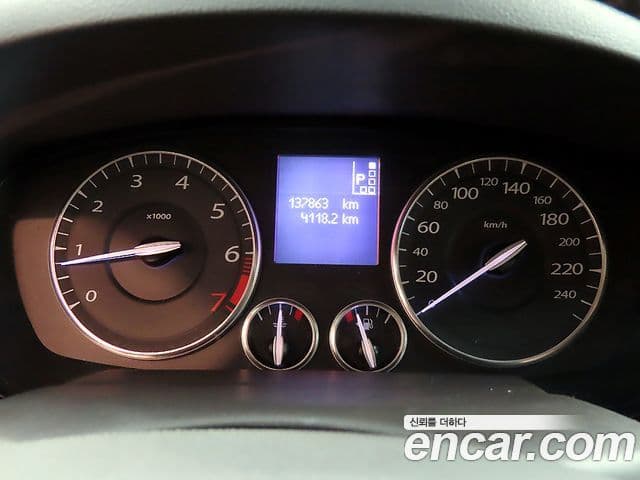 Renault Korea(Samsung) 뉴SM5(новый кузов / новое поколение) Exclusive, 2011 9