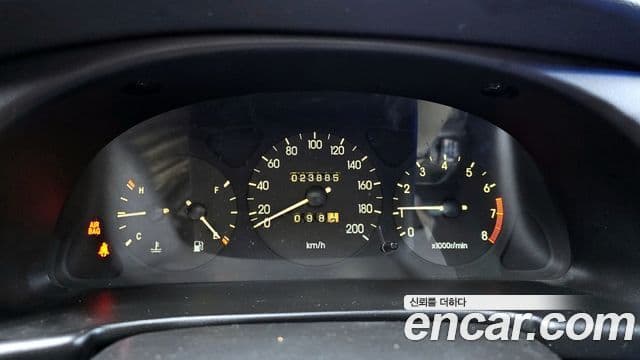 Chevrolet(GM대우) 라노스 빌트인캠2 — базовая версия - Built-in Cam 2, 1997 8