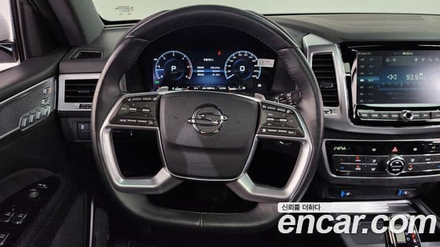 KG모빌리티(SsangYong) All New Rexton The / новый чёрный, 2021 13