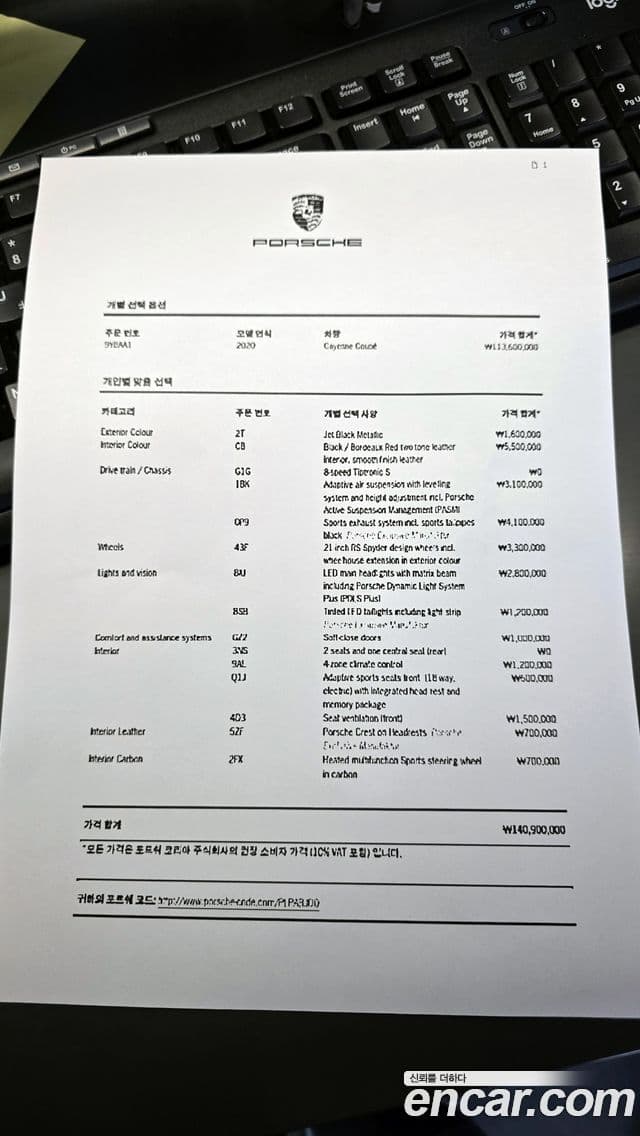 Porsche Cayenne (PO536) 3.0 купе, 2020 20