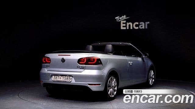 Volkswagen Гольф 6세대 2.0 TDI кабриолет, 2012 2