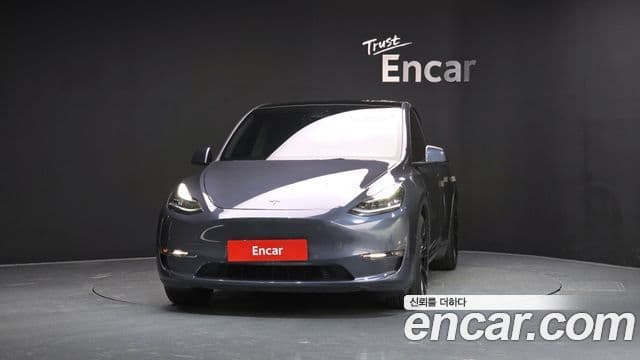 Tesla модель Y Long Range AWD, 2021 3