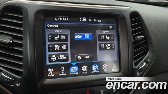 Jeep Cherokee(KL) 2.2 дизель Limited 4WD, 2016 16