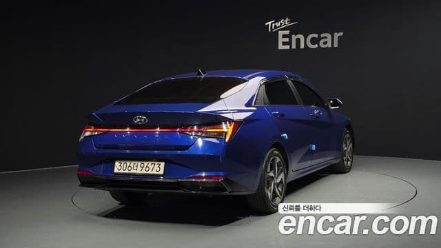 Hyundai Avante гибрид (CN7) Inspiration, 2021 2