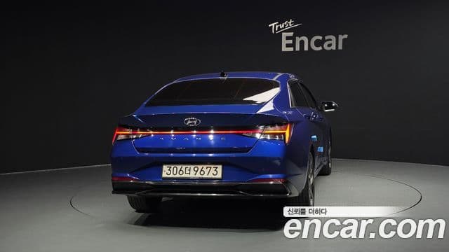 Hyundai Avante гибрид (CN7) Inspiration, 2021 4