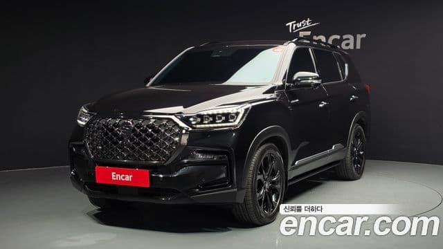 KG모빌리티(SsangYong) All New Rexton The / новый чёрный, 2021 1