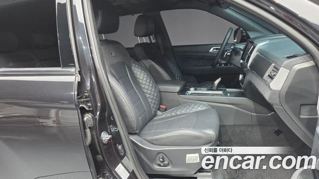 KG모빌리티(SsangYong) All New Rexton The / новый чёрный, 2021 11