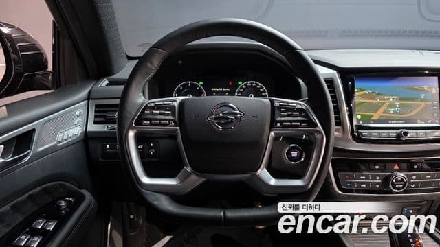 KG모빌리티(SsangYong) All New Rexton The / новый чёрный, 2021 13