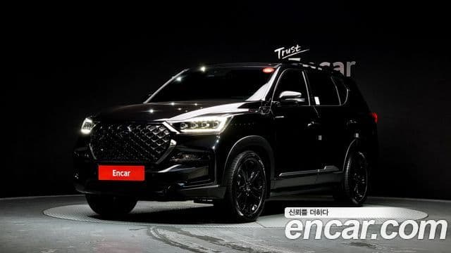 KG모빌리티(SsangYong) All New Rexton The / новый чёрный, 2021 1