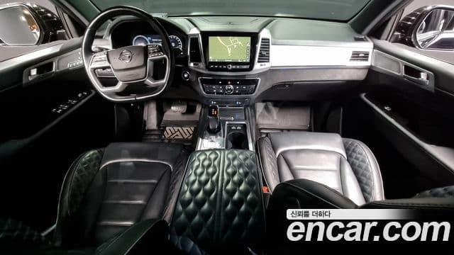 KG모빌리티(SsangYong) All New Rexton The / новый чёрный, 2021 7