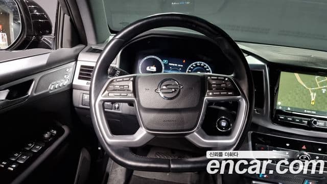 KG모빌리티(SsangYong) All New Rexton The / новый чёрный, 2021 13