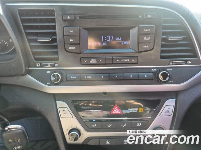 Hyundai Avante AD 1.6 LPI Style(арендный автомобиль), 2017 11