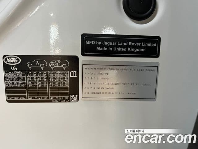 Land Rover Range Rover Sport 3세대 P360 HSE Dynamic, 2025 20