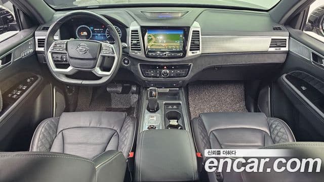 KG모빌리티(SsangYong) All New Rexton The / новый чёрный, 2021 7