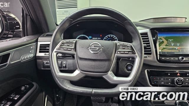 KG모빌리티(SsangYong) All New Rexton The / новый чёрный, 2021 13