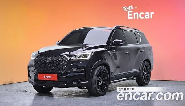 KG모빌리티(SsangYong) All New Rexton The / новый чёрный, 2021 1